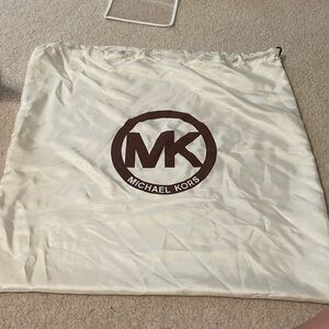 large Michael Kors purse storage bag